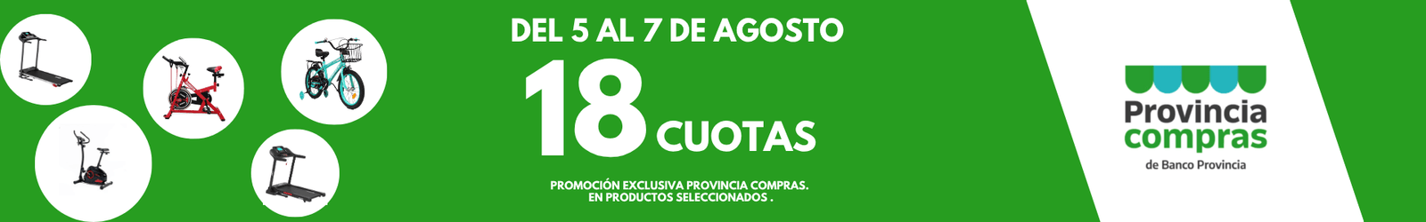 Banner promocion 18 cuotas sin interes