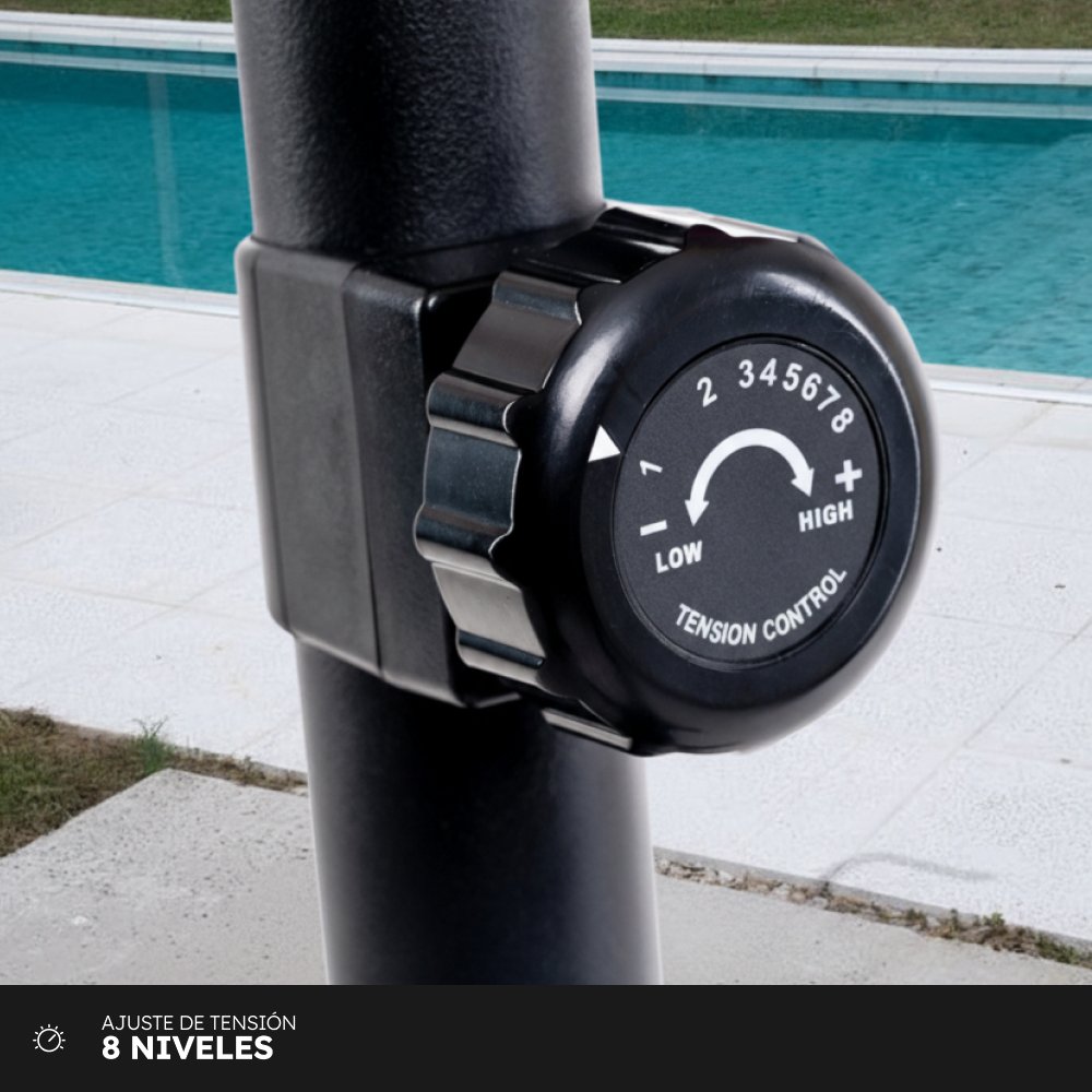 Tensor de velocidad de bicicleta fija Randers arg-160 (se observan 8 niveles de intensidad)
